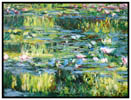 Kopie des Bildes 'Seerosen' von Claude Monet. Ölbild von Michael Ehret, 2008